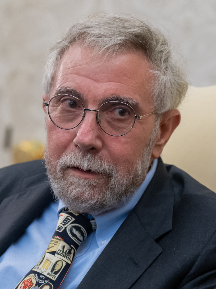 A portrait of Paul Krugman